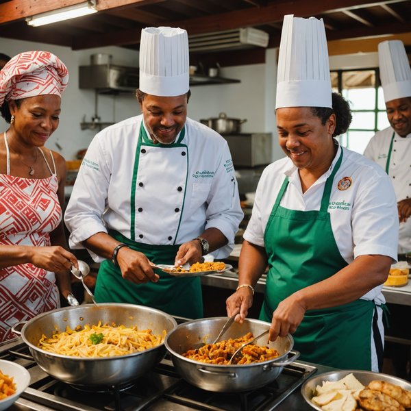 Quelle croisière propose des ateliers de cuisine créole avec des chefs locaux en Martinique?