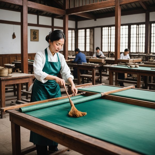 Où apprendre les techniques de fabrication de soie en Chine ?